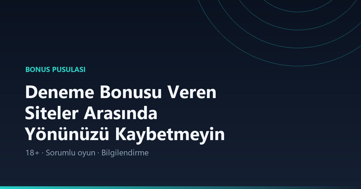Bonus Pusulası